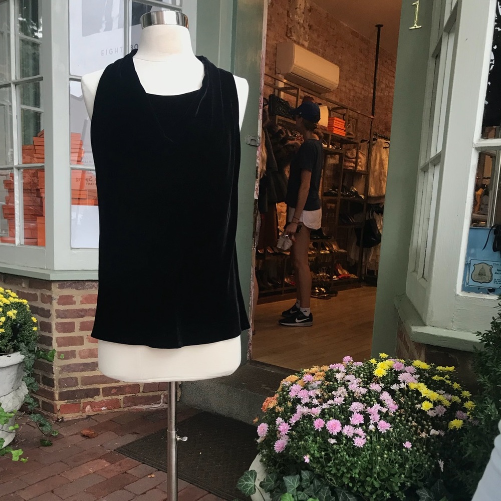 Vince velvet top